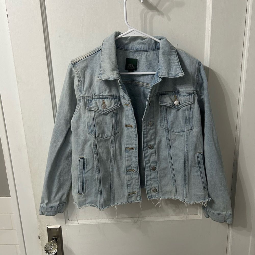 Wild Fable Light Wash Denim Jacket